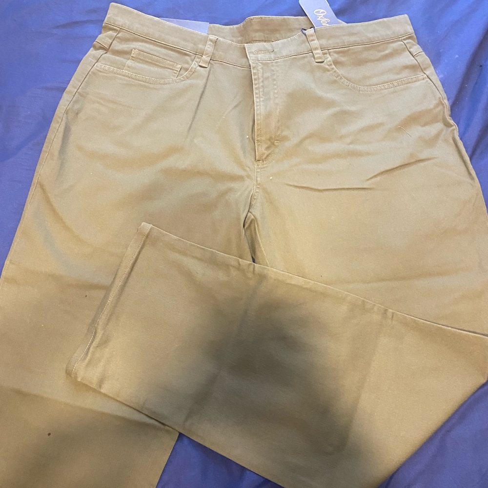 Men’s Lucky 36*30 Green Oxford pants